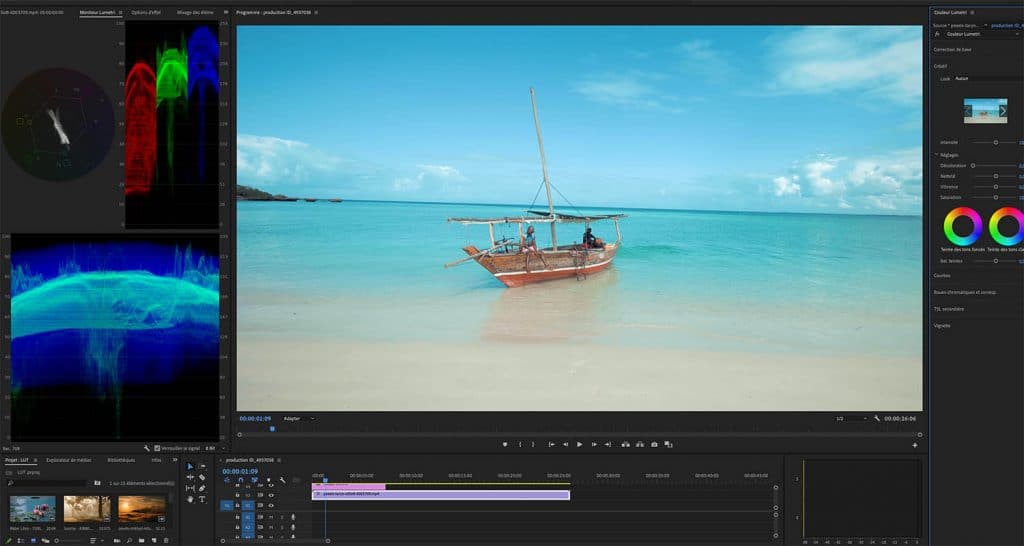 Différences entre Adobe Premiere Pro et DaVinci Resolve