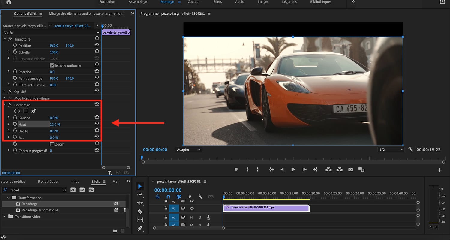 Rogner une image sur Premiere Pro Tutovidéos — free download