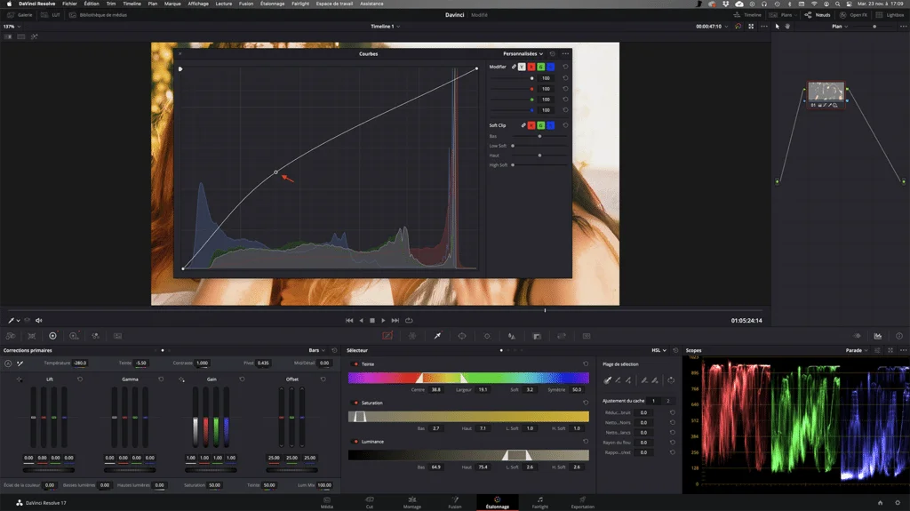 DaVinci Resolve logiciel de montage vidéo professionnel gratuit