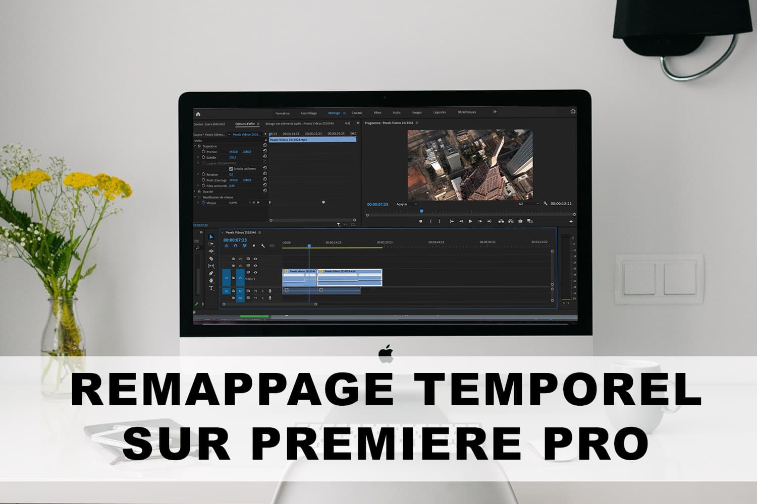 Premiere Pro remappage temporel